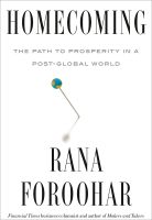 หนังสืออังกฤษมาใหม่ Homecoming : The Path to Prosperity in a Post-Global World [Hardcover]