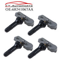 4PCS ใหม่ TPMS เซ็นเซอร์ความดันยางสำหรับ Dodge Jeep Chrysler 68241067AA 68241067AB