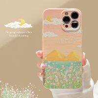 oil painting pattern case tpu silicone for apple iphone 11 12 13 14 pro max plus