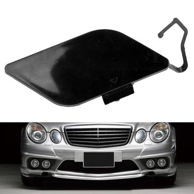 A2118851022ที่ครอบตะขอลากกันชนหน้ารถ1ชิ้นเหมาะสำหรับ MERCEDES E Class W211 2007 2008 2009อุปกรณ์เสริมภายนอกรถยนต์