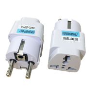 ♤❏ Universal EU German Conversion Plug Adapter European Germany Australia Chinese Power Socket White Travel Conversion Plug