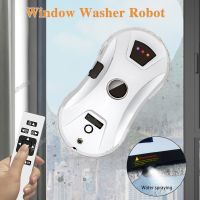 【LZ】 Robot Window Cleaner com Pulverizador De Água Elétrico Inteligente Controle Remoto Lavadora de Vidro para Limpeza Doméstica