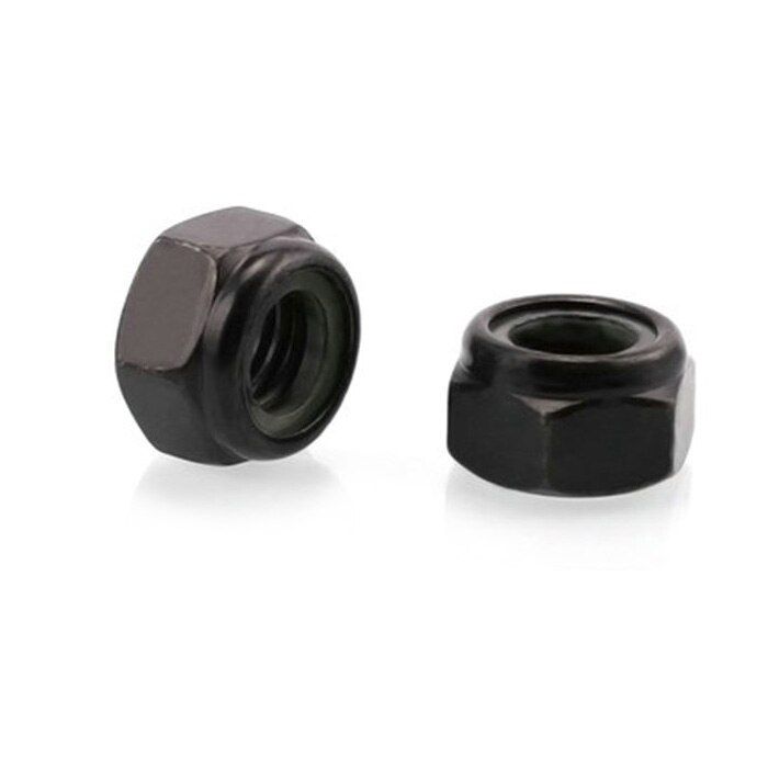 20-50pcs-din985-m2-m2-5-m3-m4-m5-m6-m8-self-locking-nut-lock-nut-locknut-slip-nylon-hex-nuts-black-zinc-plated-carbon-steel-nails-screws-fasteners