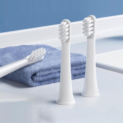 3ชิ้นหัวแปรงสีฟันสำหรับ Mijia T100 Mi Smart อะไหล่แปรงสีฟันไฟฟ้า