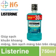 Nước súc miệng Listerine Cool Mint - Giúp làm sạch khuẩn khoang miệng