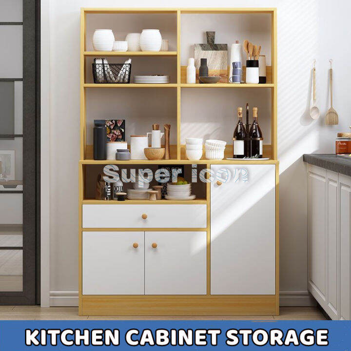 【COD】Kitchen Storage Shelf Divider Living room