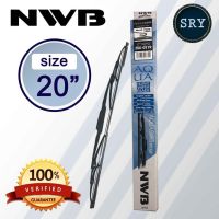 สินค้าขายดี++ NWB ใบปัดน้ำฝน NWB AQUA GRAPHITE ขนาด 20 นิ้ว ราคาถูก ที่ปัดน้ำฝน   ยางปัดน้ำฝน ใบปัดน้ำฝน   ก้านปัดน้ำฝน