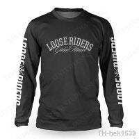 【hot】❍﹍  Loose rider Mens Jersey 2022 Sleeve Enduro Downhill T-shirt Mx Mountain Breathable