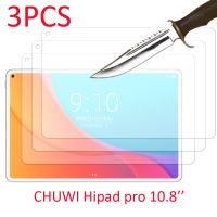 3ชิ้นสำหรับ CHUWI Hipad Pro 10.8กระจกเทมเปอร์ปกป้องหน้าจอ3แพ็คแท็บเล็ตป้องกันฟิล์ม HD ป้องกันรอยขีดข่วน