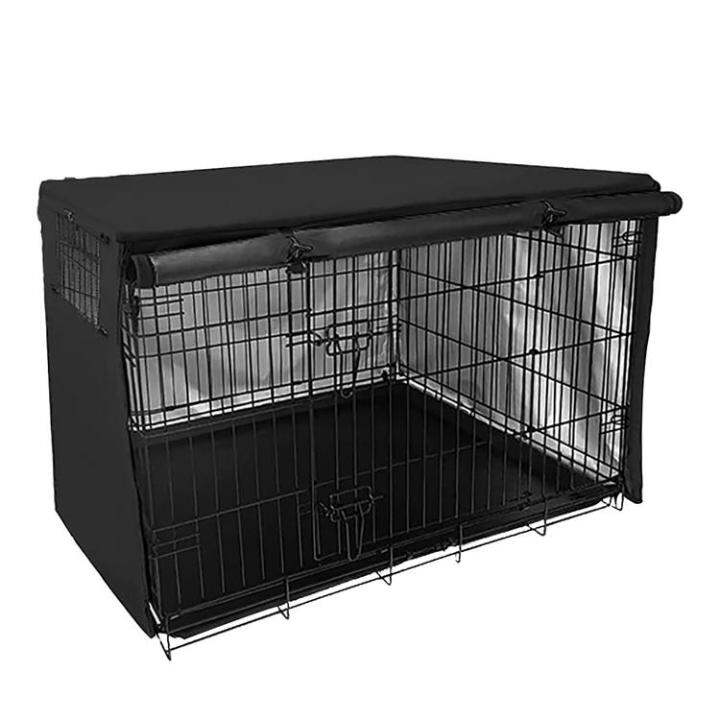 Waterproof Pet Cage Covers Dog Cage Protective Cover Universal Fit For