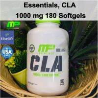 ซีแอลเอ CLA จากน้ำมันมะกอกบริสุทธิ์ &amp; น้ำมันอโวคาโด 1,000 mg 180 Softgels - MusclePharm Conjugated Linoleic Acid