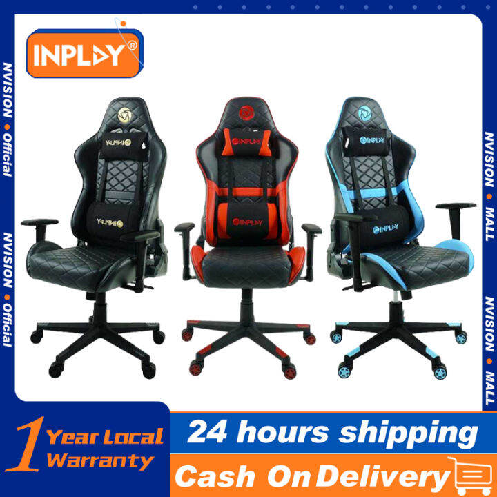 Inplay Gaming Chair Racing Office Computer Game Chair Ergonomic