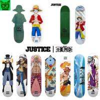 แผ่นสเก็ตบอร์ดวันพีช ลูฟี่ Special Deck Luffy เล่นได้จริงหรือสะสม justice one piece