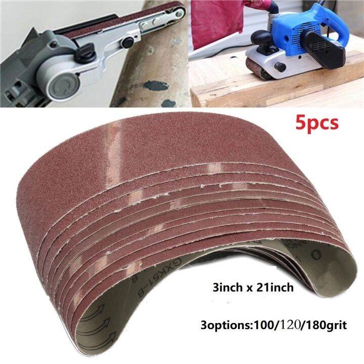 Belt Sander Sand Paper Alumina Sanding Belt 75 X 533mm 3x21inch