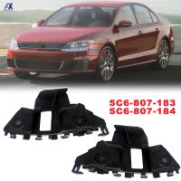 Sepasang Kiri Kanan Depan Bumper Kurungan Rasuk Ung Sokongan Grille Pandakap Pendakap untuk VW Jetta 2011-2014 5C6807183 5C6807184