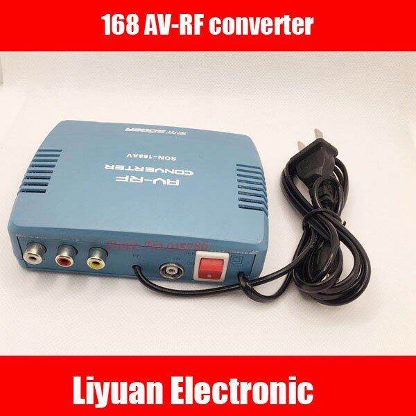 168 AVRF converter / 612CH AV switch RF modulator / settop box