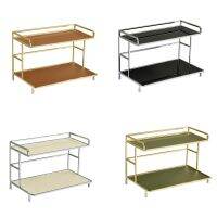 【CC】❒  2 Tier Storage Holder Layer Multifunction Display Supplies for Countertop Organization