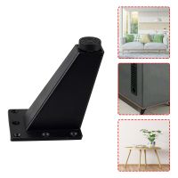 4pcs Adjustable Metal Furniture Legs Thick Aluminum Alloy Table Cabinets Feet Sofa Bed Tv Cabinet Legs Black Furniture Feet Furniture Protectors Repla