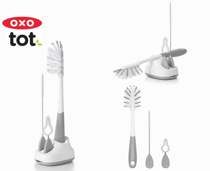 Oxo Tot Water Bottle & Straw Cup Cleaning Brush Set