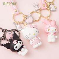 พวงกุญแจจี้การ์ตูน Kuromi Frog My Melody Cinnamoroll Pvc สําหรับตกแต่งกระเป๋า