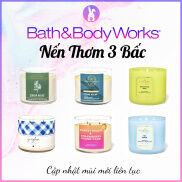 Nến thơm 3 bấc BBW Bath and Body Works Candle mùi hot hiếm 411g