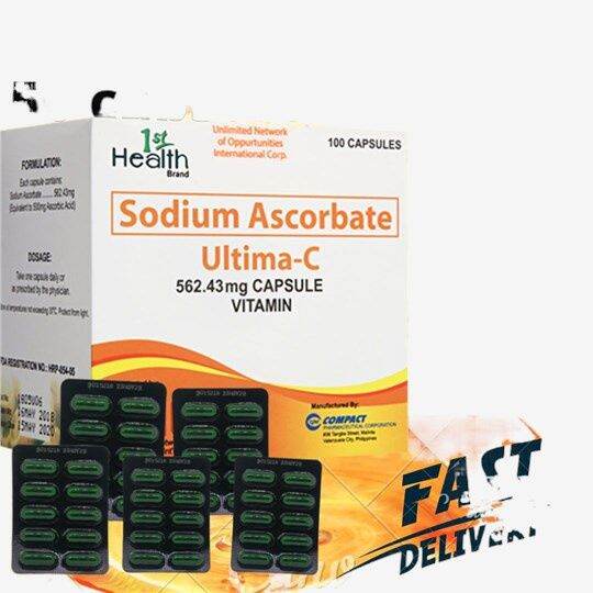 Pampataba na Vitamins ULTIMA C Vitamins na Pampataba 50 Capsules of