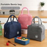 ❀ New insulation bag thickened lunch bag student portable waterproof lunch insulation lunch box bag 2022