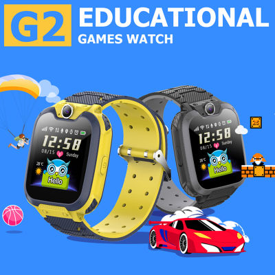 Children Smart Game Watches Puzzle Game Play Music Camera Calculator Support SD 2G SIM Card Phone Call Kids Smart Clock G2