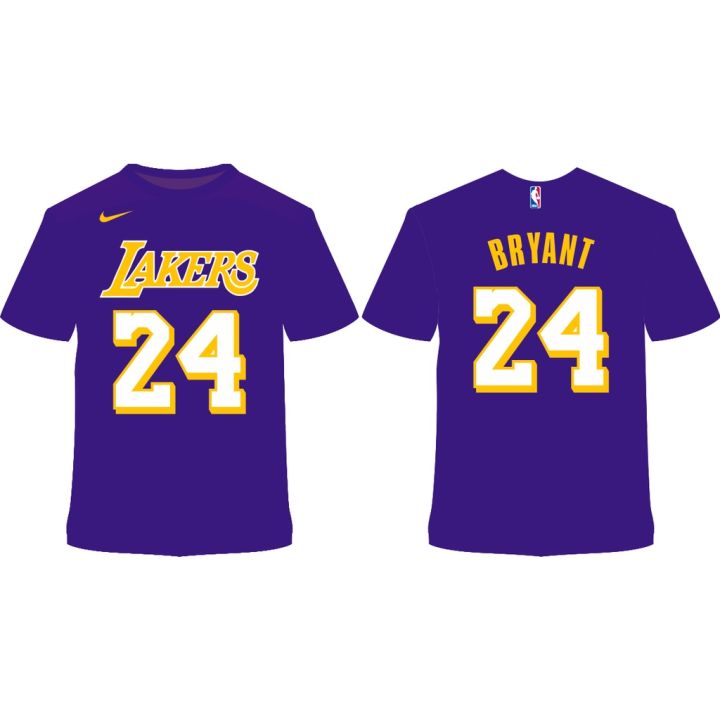 Premium Quality T-Shirt Kobe Bryant Lakers#24