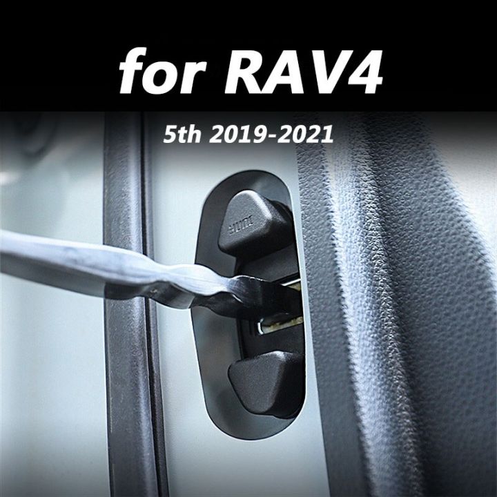 ตัวอุปกรณ์ประดับตกแต่งป้องกันฝาเกลียวสำหรับประตูรถโตโยต้า-rav4-2019-2021-5th