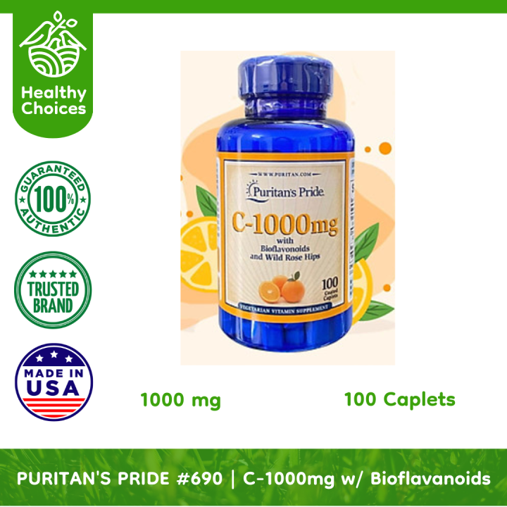 PURITAN'S PRIDE #690N | EXP: 2/2026 | Vitamin C-1000mg with ...