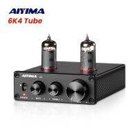 AIYIMA เครื่องเสียง A3 6K 4หลอดสุญญากาศเครื่องขยายสัญญาณภาคแรกสเตอริโอ HIFI พรีแอมป์น้ำดี Preamplifier ปรับเบสย่านเสียงแหลมสำหรับ Speaker Pasif