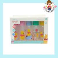 Babi care Disney baby ขวดนมคอแคบ ขนาด 8 ออนซ์ 250 ml. ลาย Winnie The Pooh แพค 5 ขวด