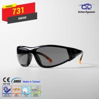 แว่นตานิรภัย แบรนด์ Action Eyewear รุ่น 731 (กันฝ้า 100%) เลนส์ดำ - ฟรีซองใส่แว่น