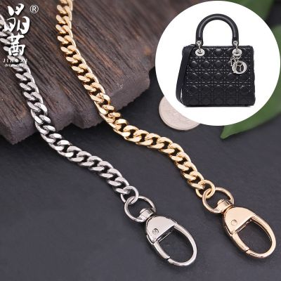 suitable for DIOR¯ Lingge Ao Daifei bag chain accessories womens satchel chain copper metal chain lengthened single shoulder