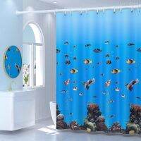 Shower curtain partition curtain shower curtain cloth shower curtain rod  bath door curtain curtain bathro