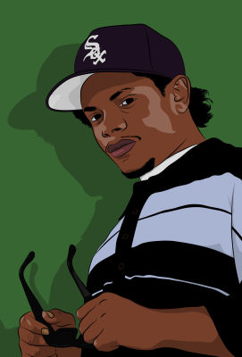 โปสเตอร์ Eazy E อีซี่ อี Rapper แร็พเปอร์ Hip Hop ฮิปฮอป Music Poster รูปภาพ ของสะสม ของแต่งบ้าน ของแต่งห้อง โปสเตอร์แต่งห้อง โปสเตอร์ติดผนัง 77poster