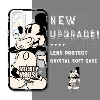 Casing Ponsel สำหรับ Vivo V20 V20 2021 V20 SE ต้นฉบับเคสการ์ตูน Mickey ปลอกอ่อนคลุมทั้งหมดปกป้องกล้องเคสมือถือใส