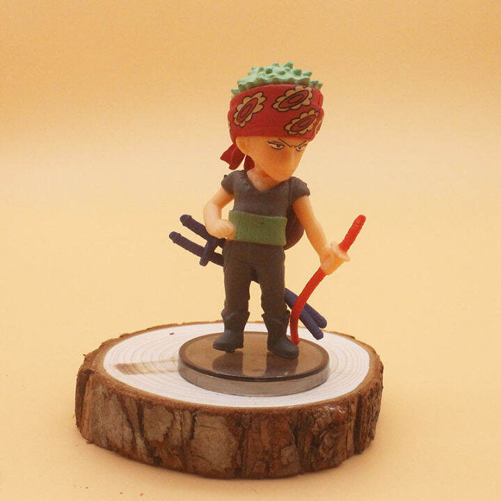 candy-style-วันพีช-one-piece-cake-decoration-baking-decoration-6-q-version-dolls-hand-made-model-decorations-luffy-soron-choba