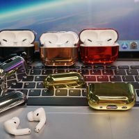 [SOSO 3C accessories] สำหรับ Airpods Pro 2 Case 2022 Generation Electroplated PC หูฟังฝาครอบหูฟัง Airpod 3 Luxury Design