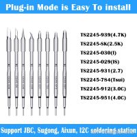 【hot】✥﹍ JCID Aixun Soldering Tips T115 T210 T245 T12 936 Solder Compatible I2C/JBC/JC T3A T3B Handle