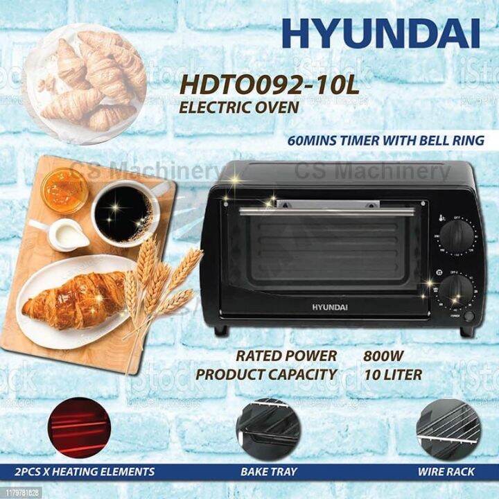 FREE shipping Hyundai KOREA 🌟 10L &30L 6IN1 Electric Oven Baking