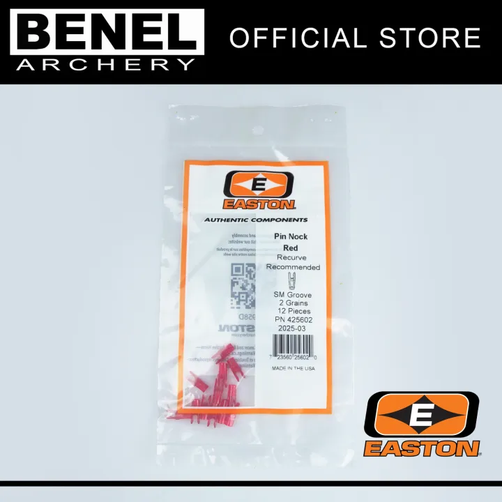 Easton Pin Nock Small Red(12 pcs) Lazada PH