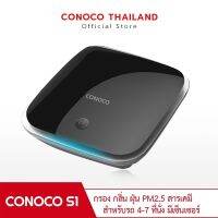 เครื่องฟอกอากาศในรถยนต์ CONOCO S1 สีดำ