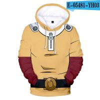 NEW Anime One Punch man Saitama Oppai Hoodie Hooded Sweatshirt Hoodie Cosplay Costume New Fleece Harajuku Jacket and CoatTH