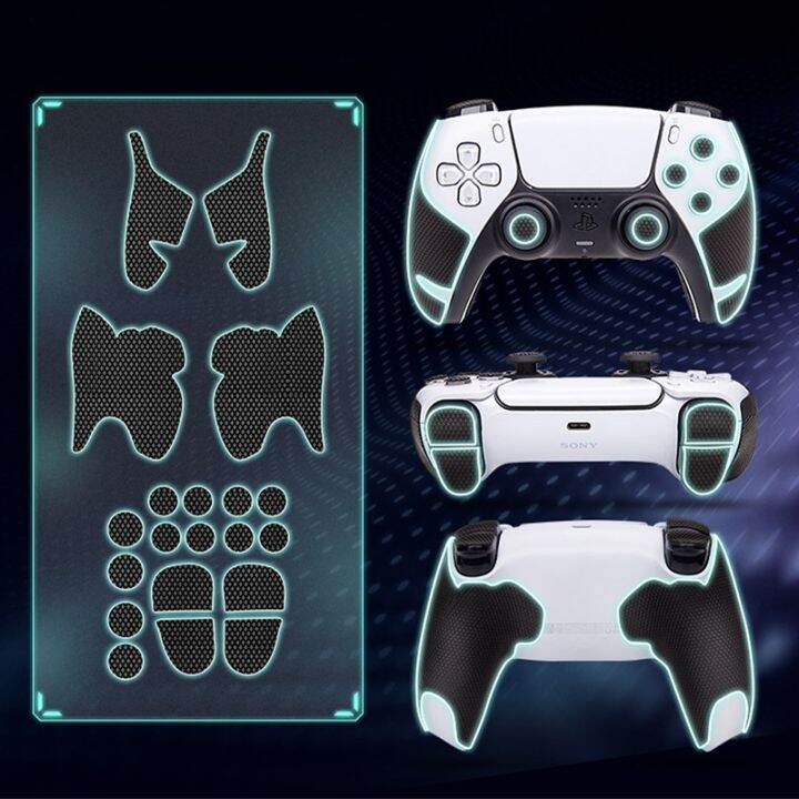 Handle Controller Grips Tape NonSlip Sticker Compatible with PS5 PS4