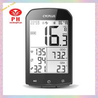 CYCPLUS มาตรวัดความเร็วด้วย GPS จักรยาน M1จักรยานสีดำคอมพิวเตอร์บลูทูธ4.0อุปกรณ์เครื่องวัดระยะทางจักรยานมด1ชิ้น