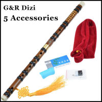 ขลุ่ยไม้ไผ่จีน Dizi Professional Woodwind Flauta เครื่องดนตรีแห่งชาติที่ทำด้วยมือ Musicais C,D,E,F,G Key