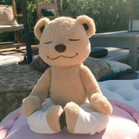 ตุ๊กตาหมี teddy bear ตุ๊กตา  หมีโยคะ40cmพร้อมส่งจากไทย