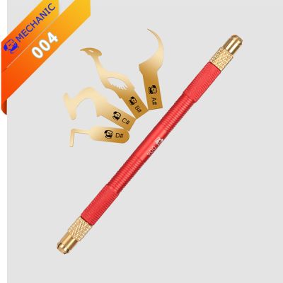 Glue Removal Tool MECHANIC 004 Chip Motherboard Layered Cutting Rework Blade Set For Phone Repair Remove IC Double-End Knife